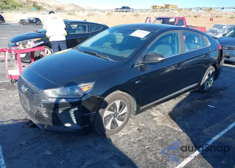 2017 Hyundai Ioniq Hybrid Sel from USA, damaged, VIN KMHC75LC0HU036959